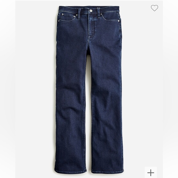 NEW WITH TAGS‎ J. Crew Blue Rinse Wash Slim Demi Boot Jean in Size 29 BN042 - Picture 1 of 8